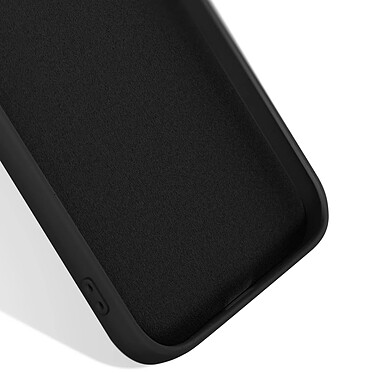 Avis Avizar Coque iPhone 13 Silicone Semi-Rigide avec Finition Soft Touch noir