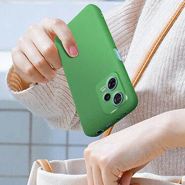 Avizar Coque pour Xiaomi Redmi Note 12 Pro 5G et 12 Pro Plus 5G Silicone Semi-rigide Finition Soft-touch  Vert pas cher