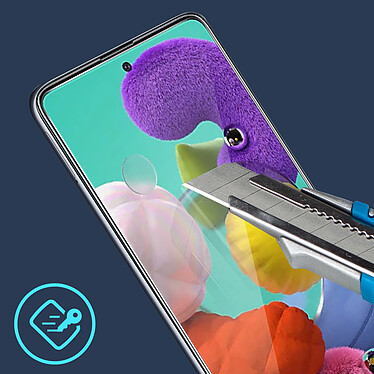Avis Avizar Film Écran Samsung Galaxy A51 5GVerre Trempé 9H Anti-traces - Transparent