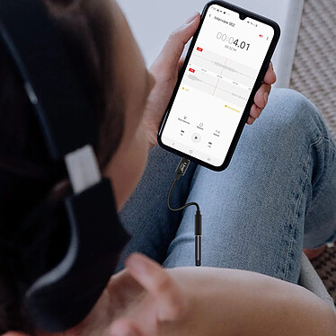 Acheter LinQ Adaptateur Audio USB-C vers Jack 3.5mm Femelle Son de qualité  Noir