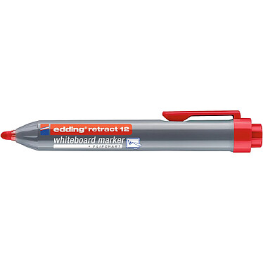 EDDING Marqueur Tableaux blancs retract 12 rouge 1,5-3 mm