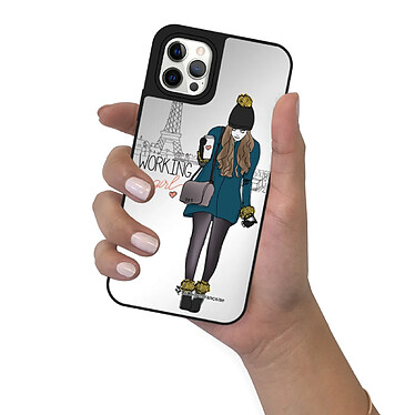 Acheter LaCoqueFrançaise Coque iPhone 12/12 Pro miroir Working girl Design