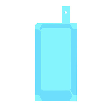 Clappio Adhésif Batterie pour Samsung Galaxy S10 Fixation solide Transparent