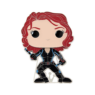 Marvel Infinity Saga - Pin pin's POP! émaillé Black Widow 10 cm