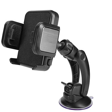 Forcell Support Auto Téléphone Tableau de Bord Pare-brise Grille d'Aération  Noir