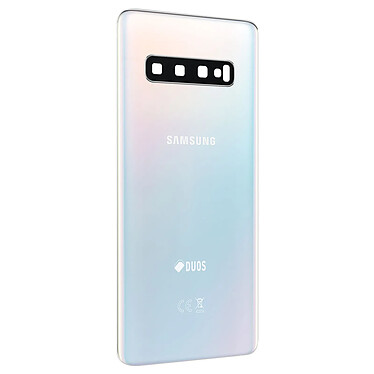 Avis Clappio Vitre arrière de remplacement pour Samsung Galaxy S10 Blanc