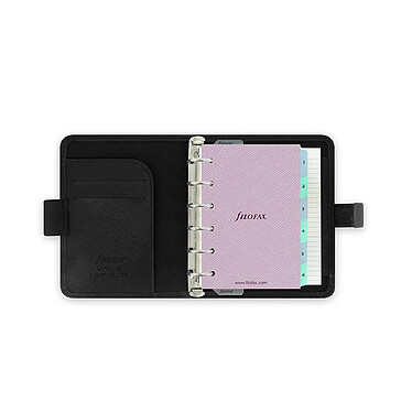 Avis FILOFAX Agenda organiseur 'Saffiano' format Pocket Noir