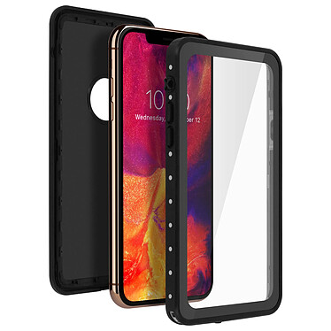 Redpepper Coque iPhone X et XS Protection Housse étanche IP68 Waterproof 2m Antichocs