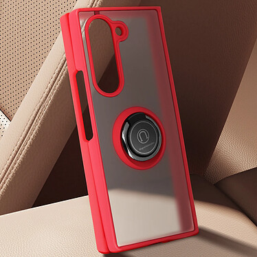 Avis Avizar Coque pour Samsung Galaxy Z Fold 6 Bague Métallique Support Vidéo Rouge