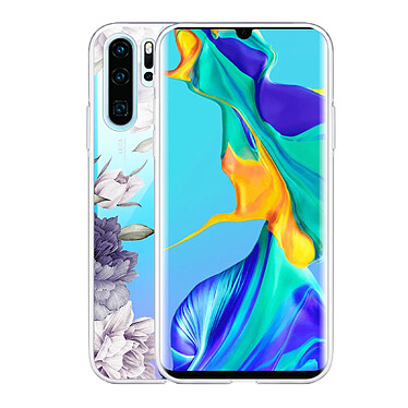 Avis LaCoqueFrançaise Coque Huawei P30 Pro/ P30 Pro New Edition silicone transparente Motif Pivoines Violettes ultra resistant