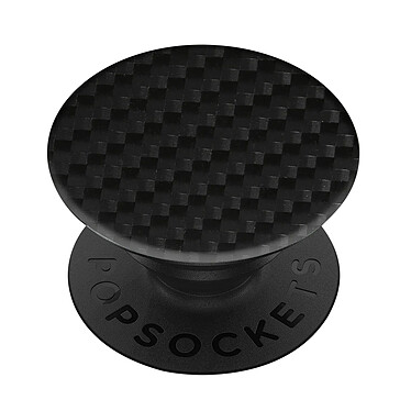 Popsockets PopGrip Smartphone Maintien et Support Vidéo Design carbone carbone