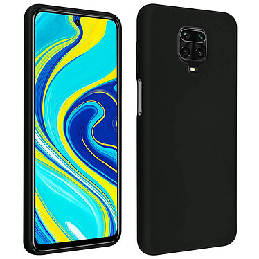 Avizar Coque Xiaomi Redmi Note 9 Pro Max / Note 9 Pro / Note 9S Soft Touch Noir