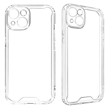 Avizar Coque iPhone 14 Plus Dos Rigide Coins Bumper Fine Légère  Transparent pas cher