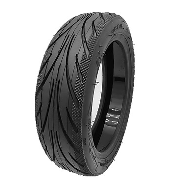 Avizar Pneu Tubeless Anti-Crevaison 10'' pour Ninebot Max G2 Noir