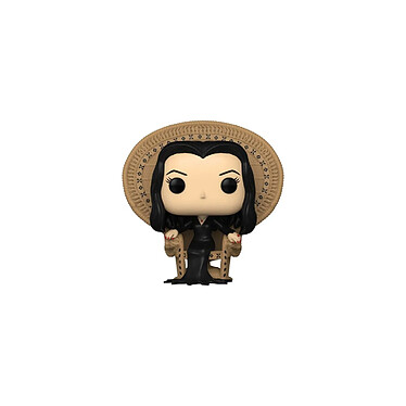 Avis La Famille Addams - Figurine POP! Deluxe Morticia sur sa chaise 9 cm