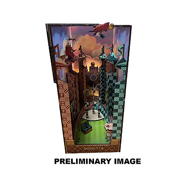 Harry Potter - Maquette Book Nook Tiny Adventures Terrain de Quidditch 23 cm