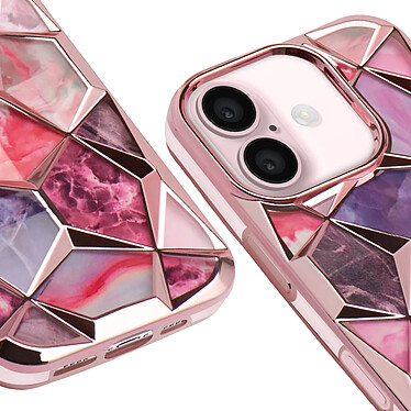 Acheter Avizar Coque pour iPhone 16 Antichoc Collection Twinki Rose Champagne