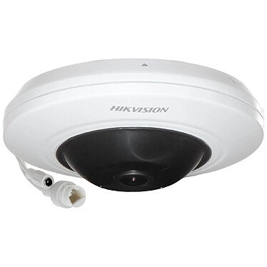 Hikvision - Caméra FISH EYE IP 5 MP - Focale Fixe