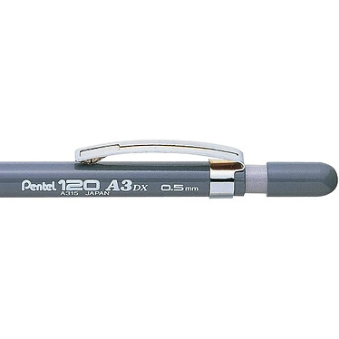 Avis PENTEL Porte-mine Hi-Graph A315 Corps Plastique Gris Pointe 0,5mm x 12