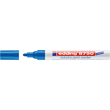 EDDING Marqueur Peinture 8750 Spécial Industrie Bleu 2-4 mm