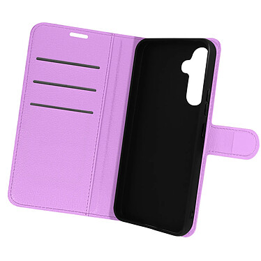 Avizar Etui pour Samsung Galaxy A54 5G avec Support Vidéo et Portefeuille  Violet