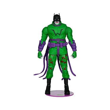 DC Multiverse - Figurine Batman (Batman: Last Knight on Earth) Jokerized (Gold Label) 18 cm pas cher