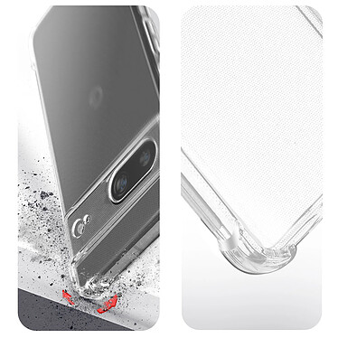 Acheter Avizar Pack Protection pour Google Pixel 7 Coque Renforcée + Verre Trempé  Transparent