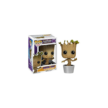 Les Gardiens de la Galaxie - Figurine POP! Bobble Head Dancing Groot 10 cm