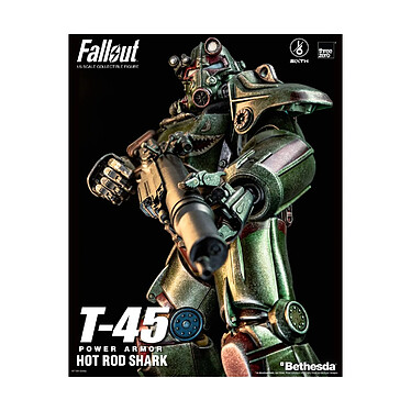 Acheter Fallout - Figurine FigZero 1/6 T-45 Hot Rod Shark Power Armor 37 cm