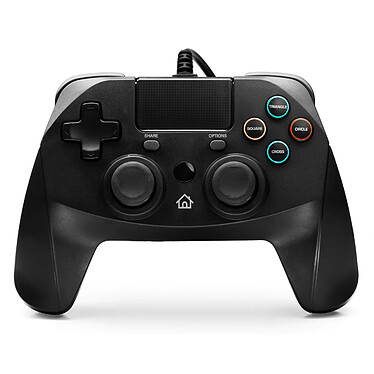 Snakebyte - Manette filaire Rock PS4 et PS3 avec gamepad tactile