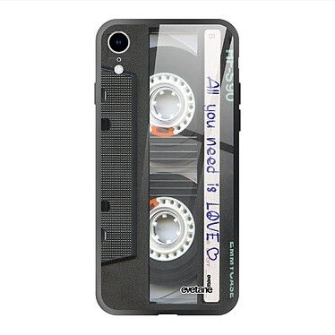 Evetane Coque en verre trempé iPhone Xr Cassette