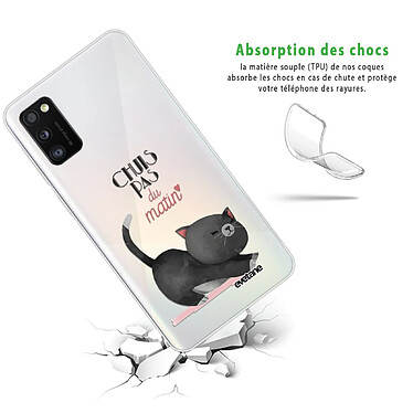 Avis Evetane Coque Samsung Galaxy A41 360 intégrale transparente Motif Chuis pas du matin Tendance