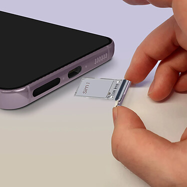 Avis Clappio Tiroir Carte SIM de Remplacement pour Samsung Galaxy S23 et S23 Plus  Lavande