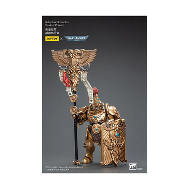 Avis Warhammer 40k - Figurine 1/18 Adeptus Custodes Vexilus Praetor