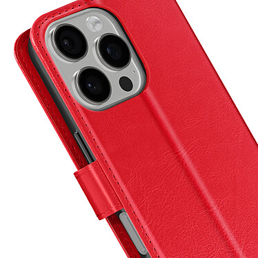 Acheter Mayaxess Étui pour iPhone 16 Pro Portefeuille avec Dragonne Rouge