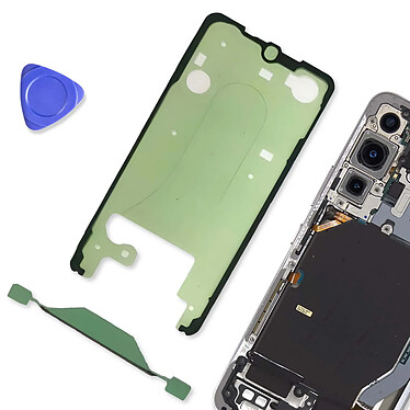 Avis Clappio Adhésif Écran de remplacement pour Samsung Galaxy S22 Fixation Solide Transparent