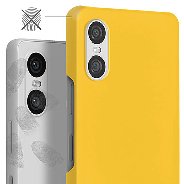 Avis Avizar Coque pour Sony Xperia 10 VI Polycarbonate Anti-traces Jaune