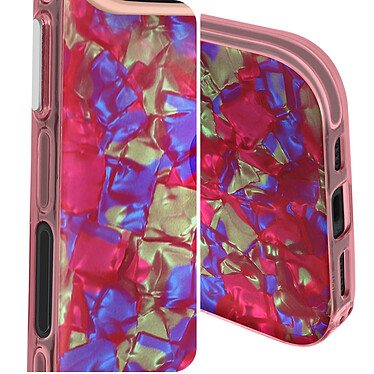 Acheter Avizar Coque pour iPhone 16 Pro Antichoc Souple Tutti Frutti Rose