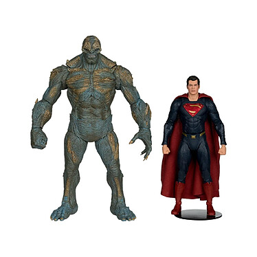 Batman v Superman : L'Aube de la justice - Pack 2 figurines Mega Doomsday & Superman pas cher