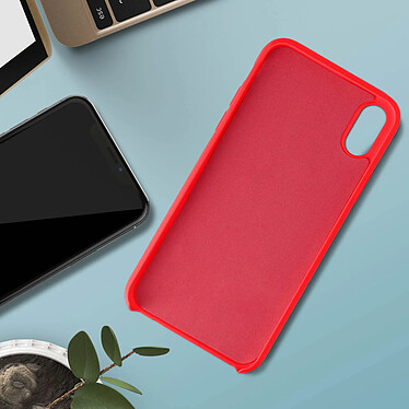 Avis Avizar Coque Rouge Semi-Rigide pour Apple iPhone X , Apple iPhone XS