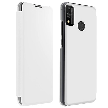 Avizar Étui Honor 9X Lite Portefeuille Clapet Porte-carte Blanc