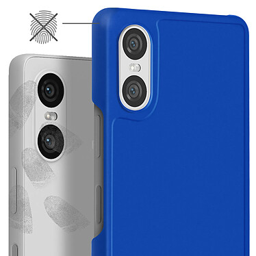 Avis Avizar Coque pour Sony Xperia 10 VI Polycarbonate Anti-traces Bleu