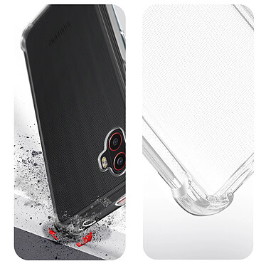 Acheter Avizar Pack Protection pour Samsung Galaxy Xcover 6 Pro Coque Renforcée + Verre Trempé  Transparent