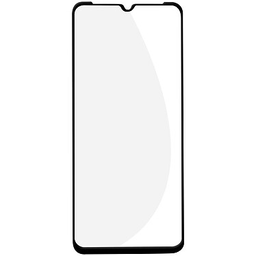 Avizar Verre Trempé pour Nokia G22 et C32 Dureté 9H Anti-rayures Transparent Bords biseautés noir