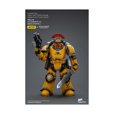 Warhammer The Horus Heresy - Figurine 1/18 Imperial Fists Legion MkIII Tactical Squad Sergeant