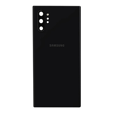 Clappio Vitre arrière de remplacement pour Samsung Galaxy Note 10 Plus Noir