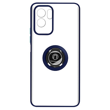 Avizar Coque pour Samsung Galaxy A23 5G et M23 5G Bi-matière Bague Métallique Support Vidéo  Bleu