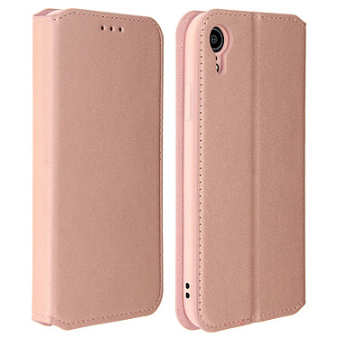 Avizar Etui folio Rose Éco-cuir pour Apple iPhone XR