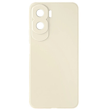 Avizar Coque pour Honor 90 Lite Silicone Soft Touch Mate Anti-trace  beige