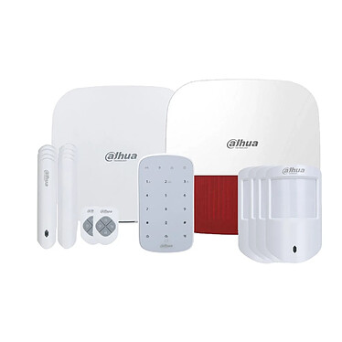 Dahua - Kit d'alarme IP Wifi - ARC3000H-03-GW2 Kit 4